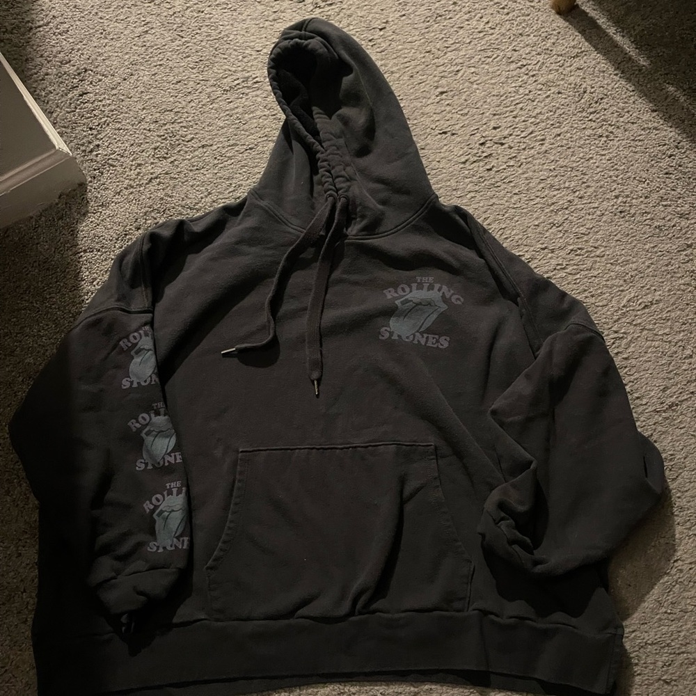 AE rolling stones soft hoodie